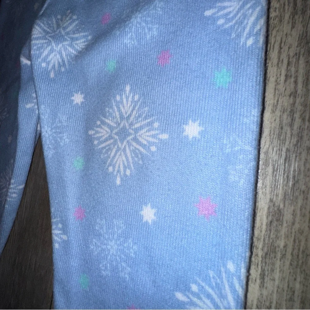 ☀️6/$20☀️ Snowflake Patterned Kids Pajama Bottoms